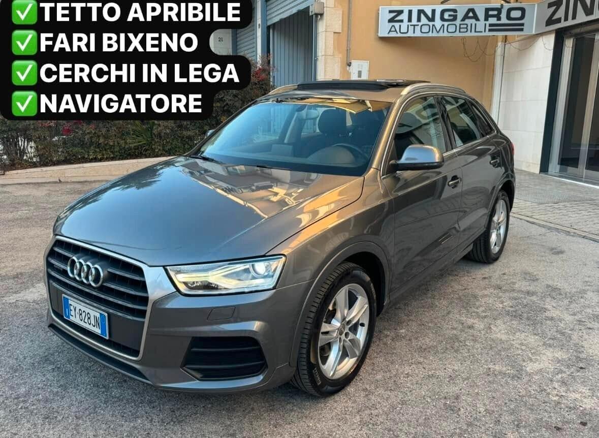 AUDI Q3 2.0 TDI 150 CV. SPORT TETTO NAVI BIXENO