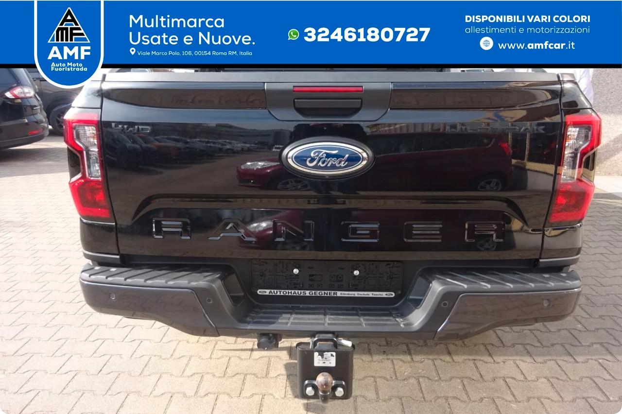 Ford Ranger Doka 205 CV Autm. Wildtrak e-4WD tenda avvolgibile elettrica