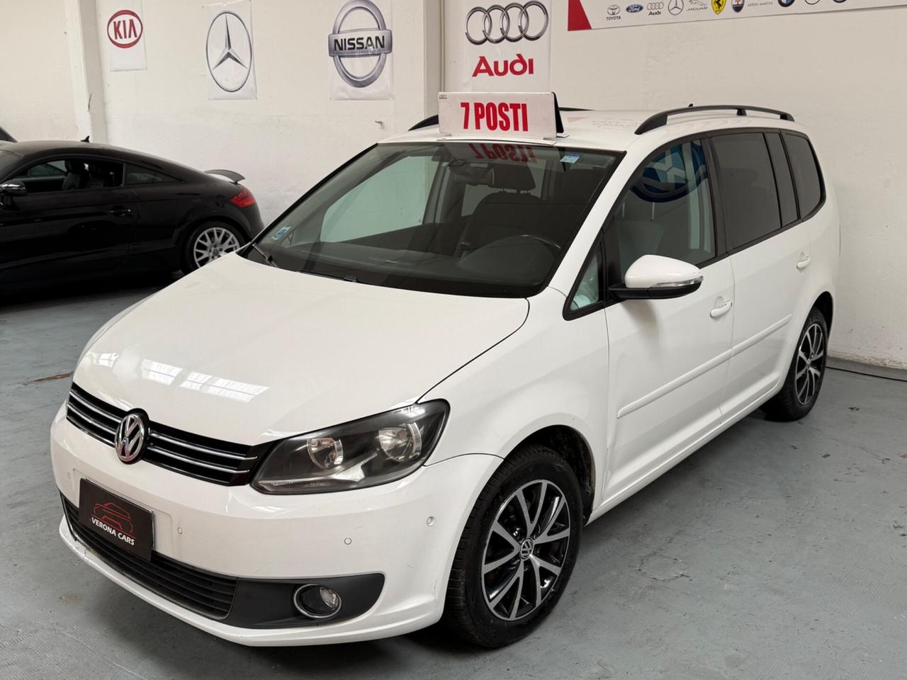 Volkswagen Touran 1.6 TDI 7posti con gancio traino