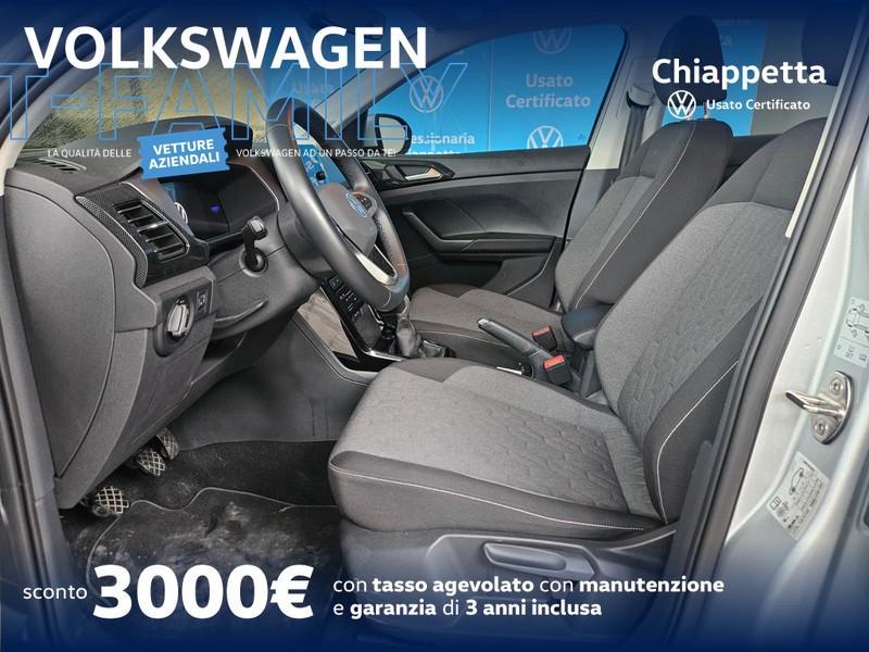 Volkswagen T-Cross 1.0 tsi life 95cv