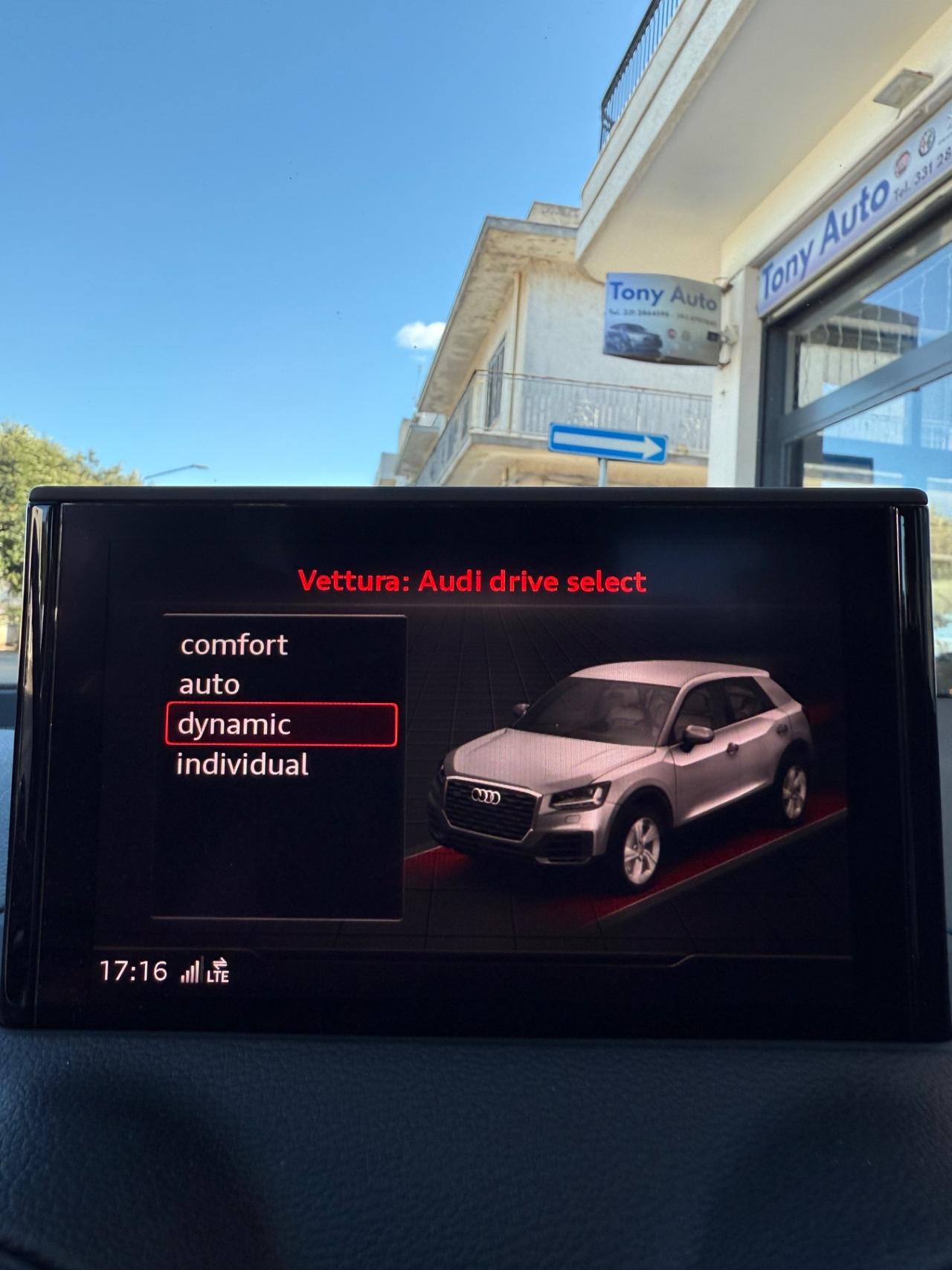 Audi Q2 1.6 tdi Admired s-tronic NAVIGATORE,FULL LED,AUDI CONNECT,KM CERTIFICATI AUDI,UNI PROPRIETARIO