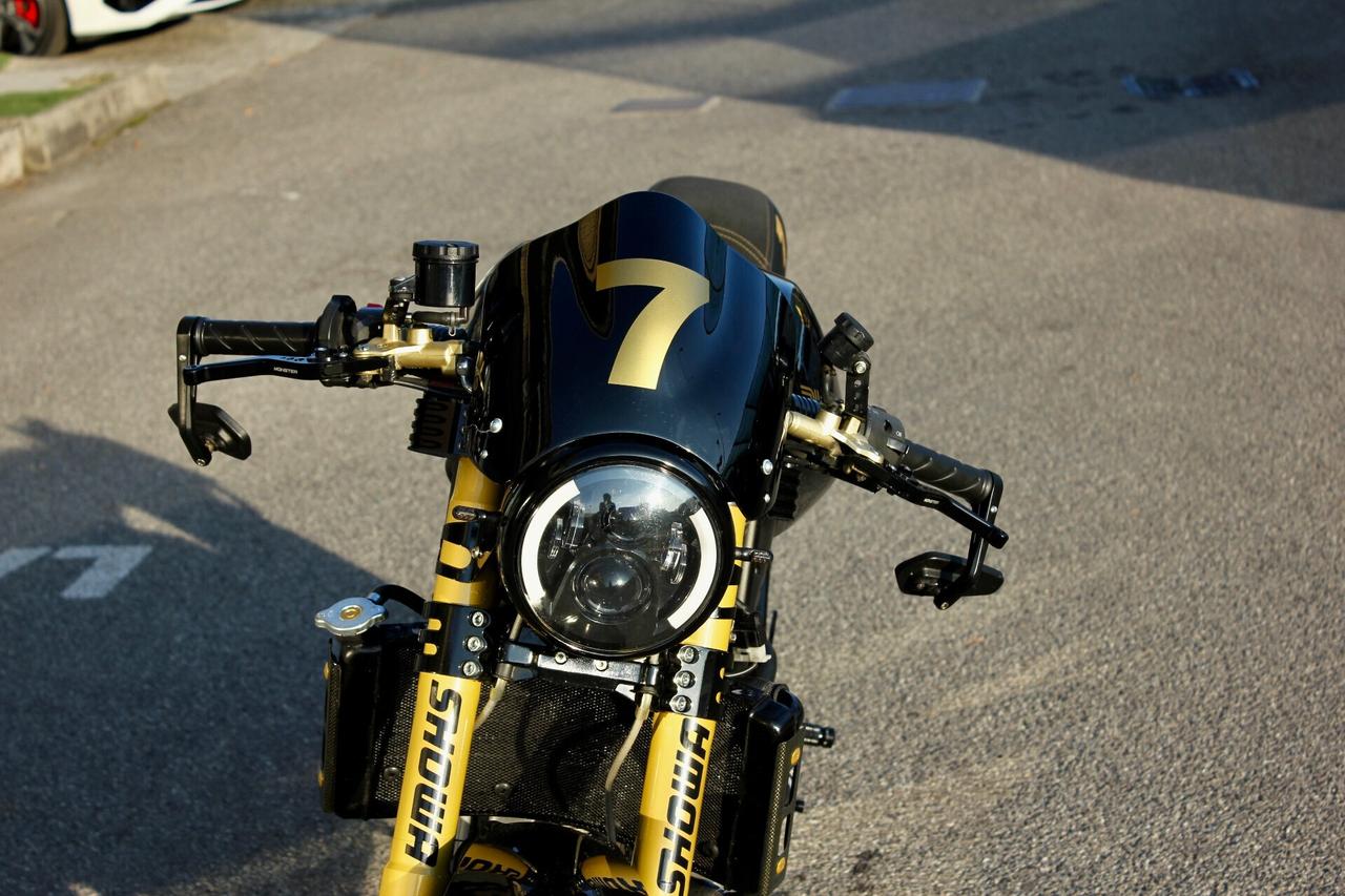 Ducati Monster S4R PARAFANGO CARBONIO PEDANE SPORTIVE