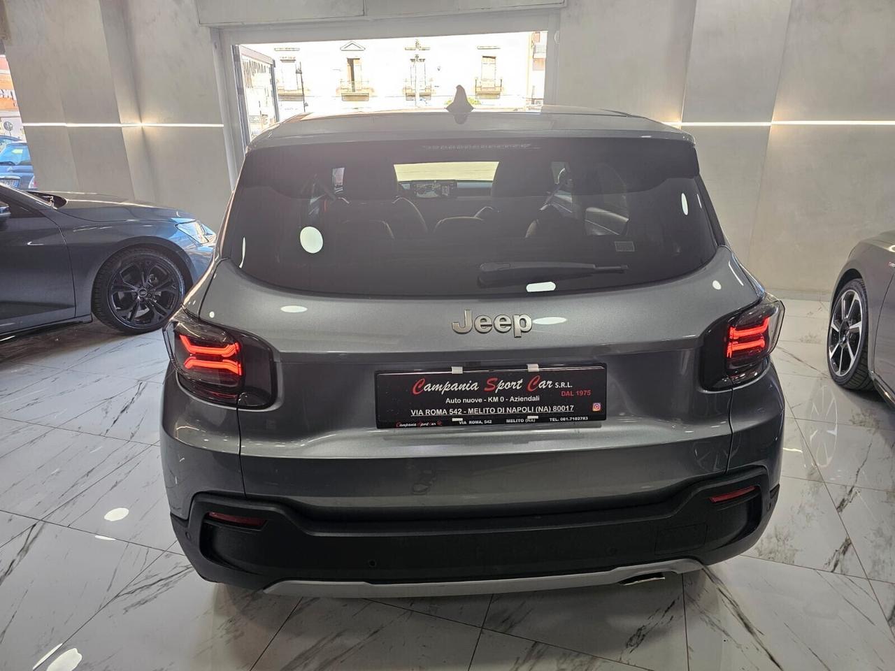 NUOVA JEEP AVENGER SUMMIT 1.2 GSE 100CV BENZINA IDENTITY BLACK LINE