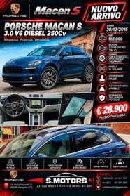 Porsche Macan S 3.0 V6 Diesel 250Cv Tetto Apribile