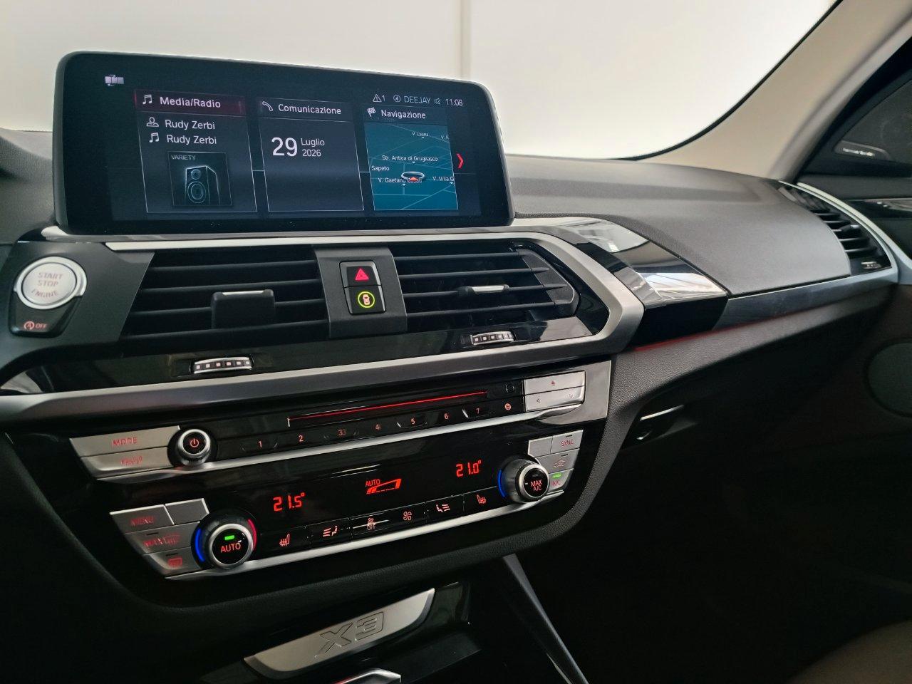 BMW X3 xdrive20d Msport 190cv auto my19