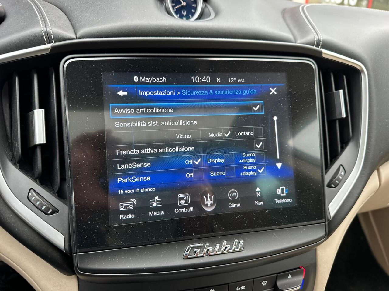 Maserati Ghibli V6 S Q4 tetto