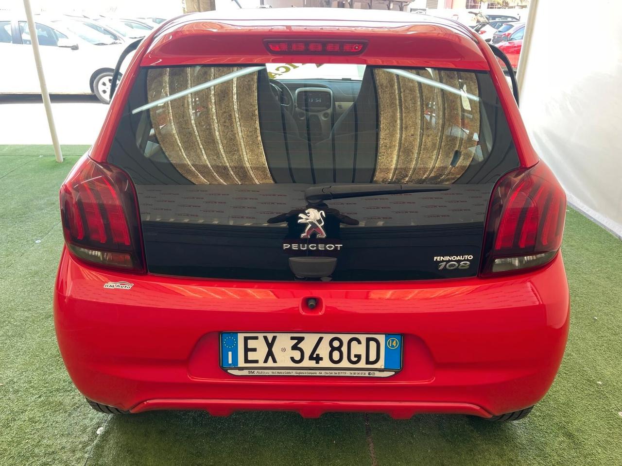 PEUGEOT 108 AUTOMATICA 1.0 BENZINA 70CV ALLURE TOP