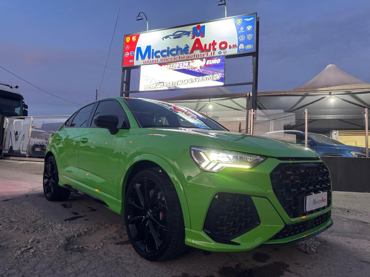 AUDI RSQ3 SPORTBACK 2.5 TFSI 400 CV FULL SCARICO