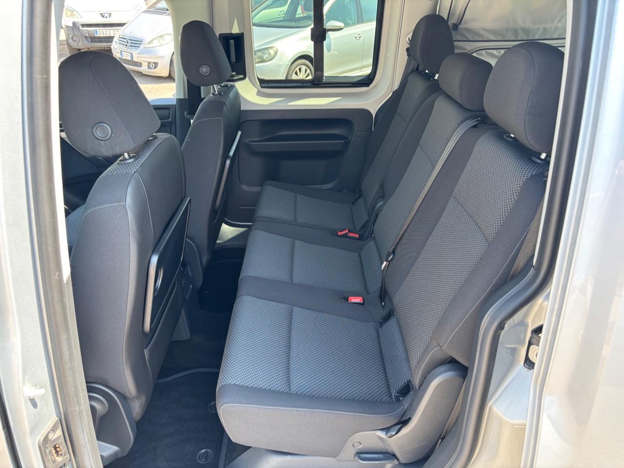 Volkswagen Caddy 2.0 TDI 102 CV Beach+Alltrack+Webasto+Veranda+Gancio