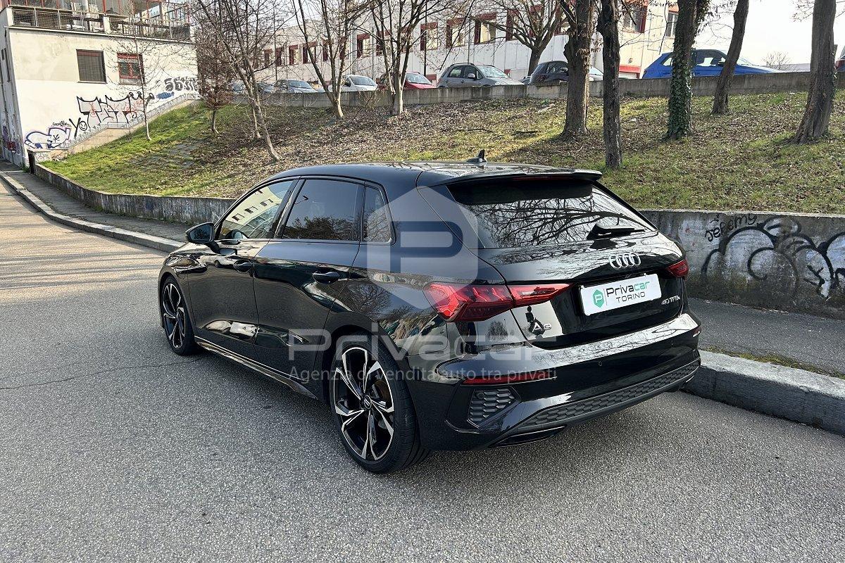 AUDI A3 SPB 40 TFSI e S tronic S line edition