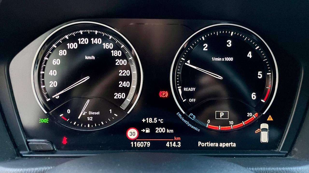 BMW X2 S-DRIVE M-SPORT 116CV - FULL LED, PACCHETTO LUCI, NEOPATENTATI