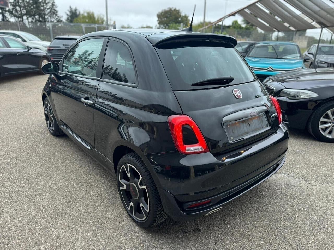 Fiat 500 1.0 Hybrid Sport cockpit tetto