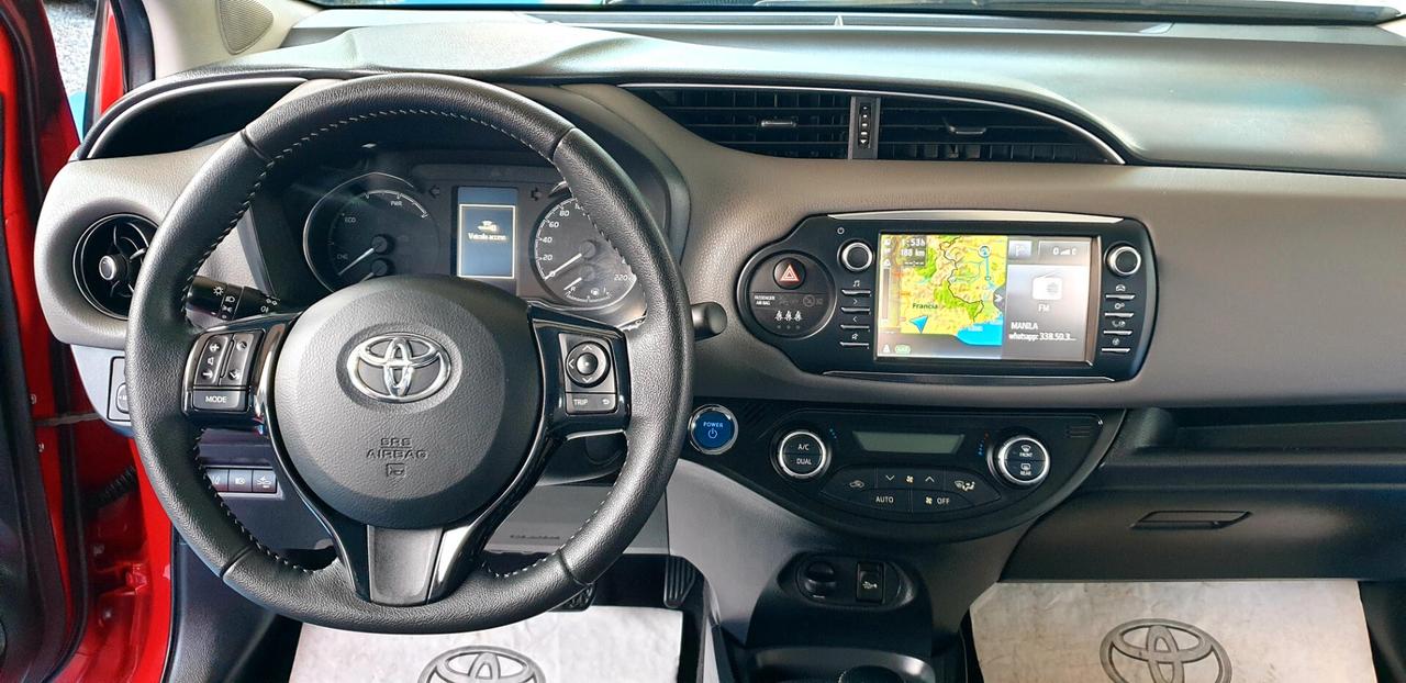 TOYOTA YARIS 1.5 BENZINA/IBRIDA KM 69 MILA CON GARANZIA TOYOTA