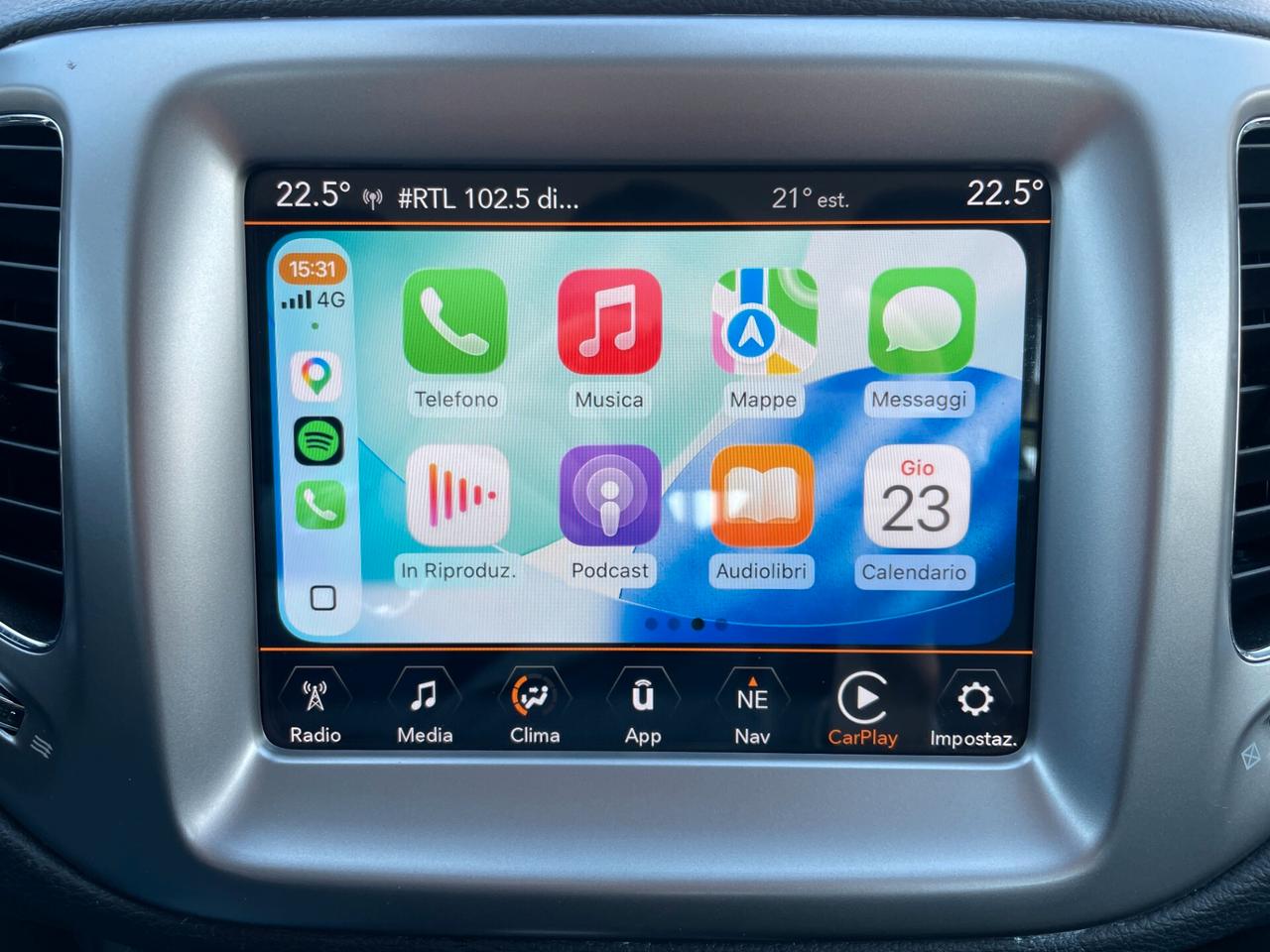 Jeep Compass 2.0 Multijet 140CV AT9 4WD Longitude