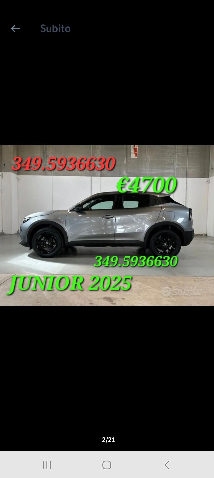 Alfa Romeo Junior incidentata sinistrata mondialcars 025