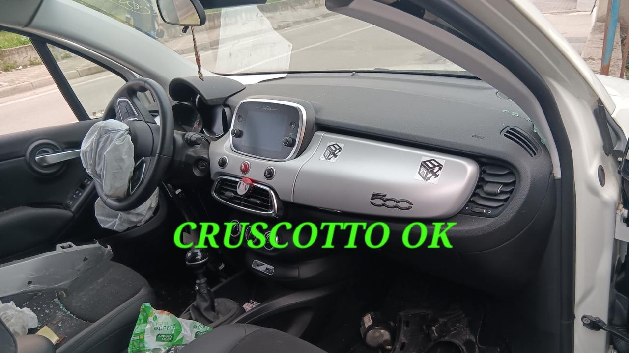 Fiat 500X incidentata sinistrata mondialcars km 66.000