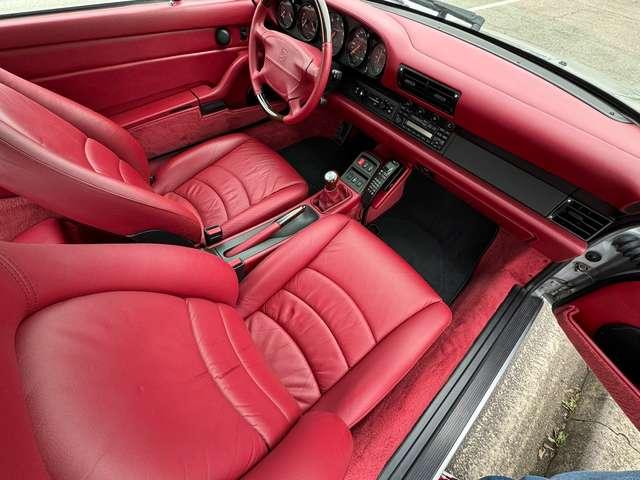 Porsche 993 carrera 4 exclusive interno flamenco book service