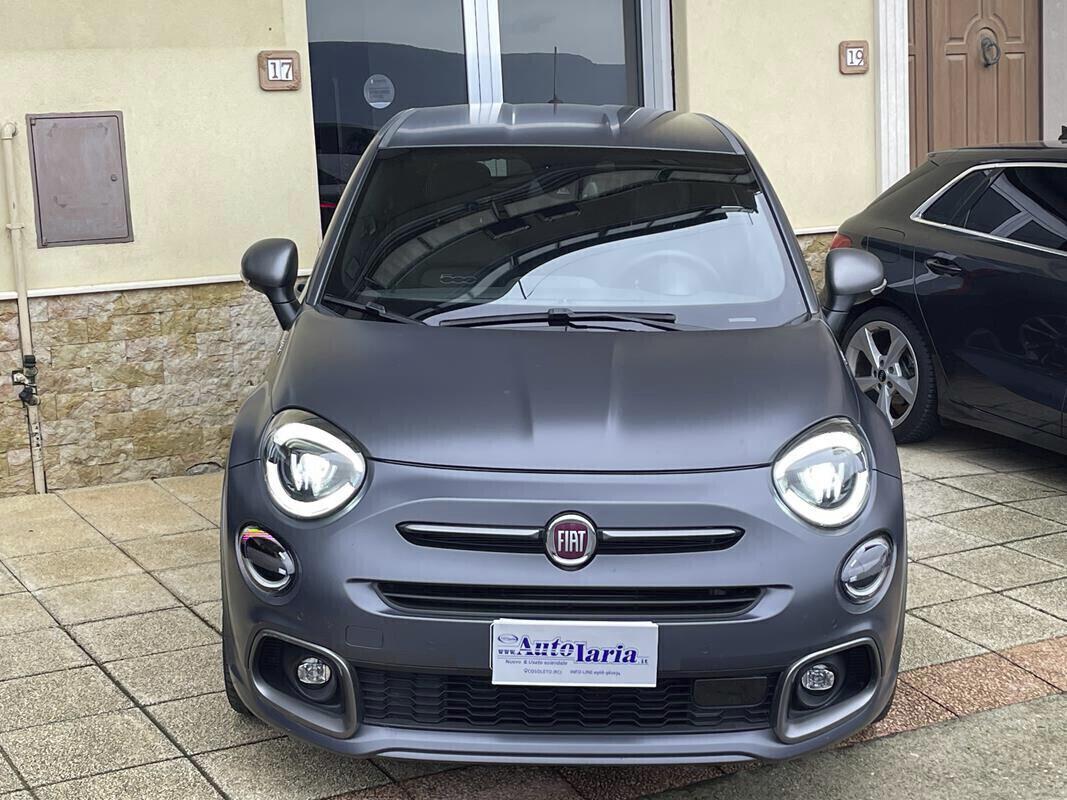 Fiat 500X 1.6 MultiJet 130 CV Sport Fari Full LED, Retrocamera, Navigatore, Cerchi 18, Grigio opaco