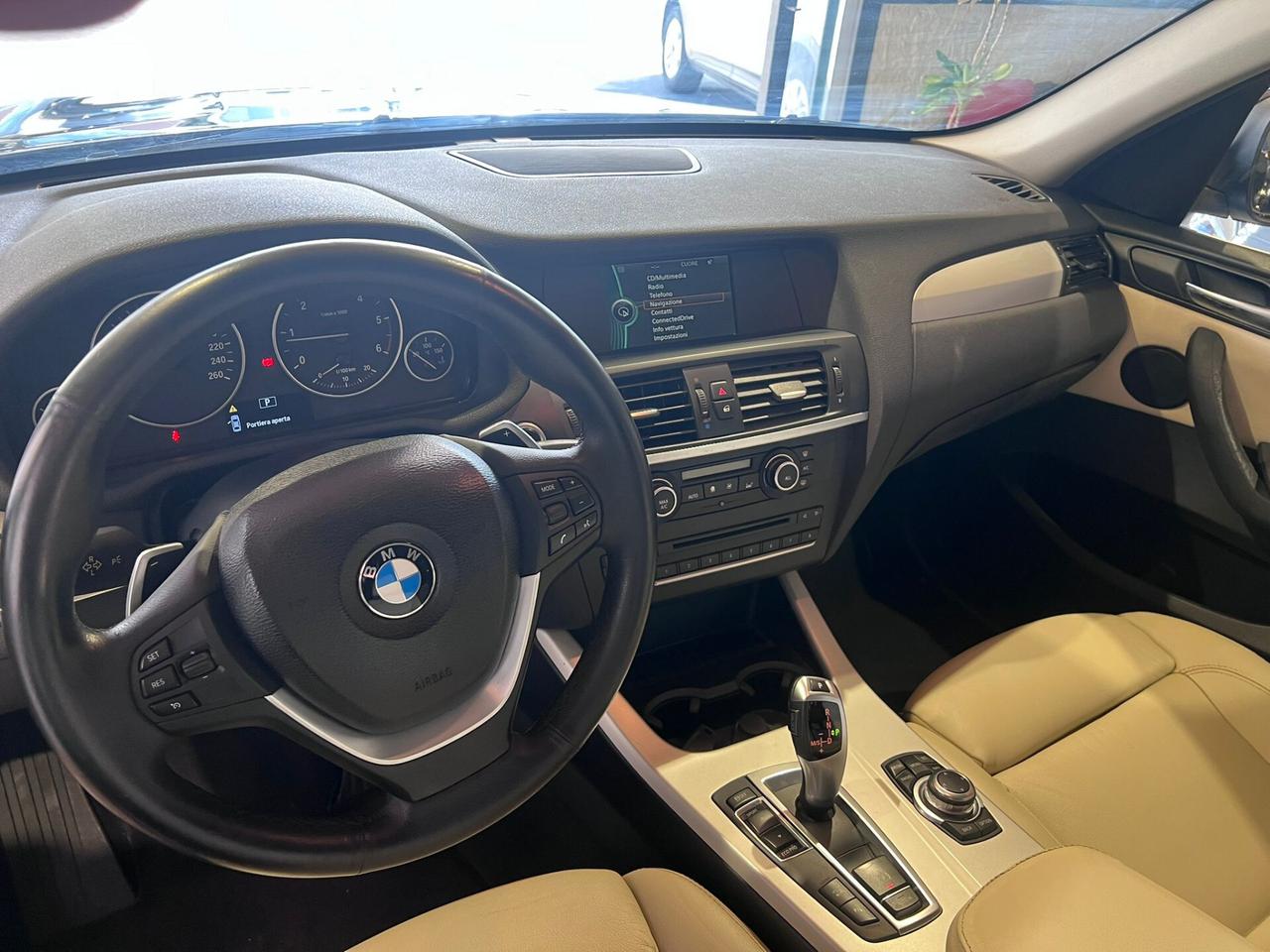 BMW X3 xDrive20d AUTOMATICO 12/2013