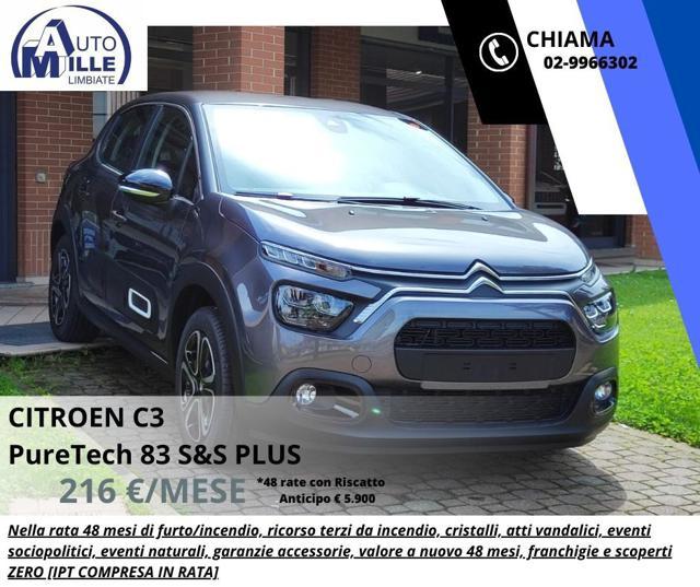 CITROEN C3 PureTech 83 S&S Plus