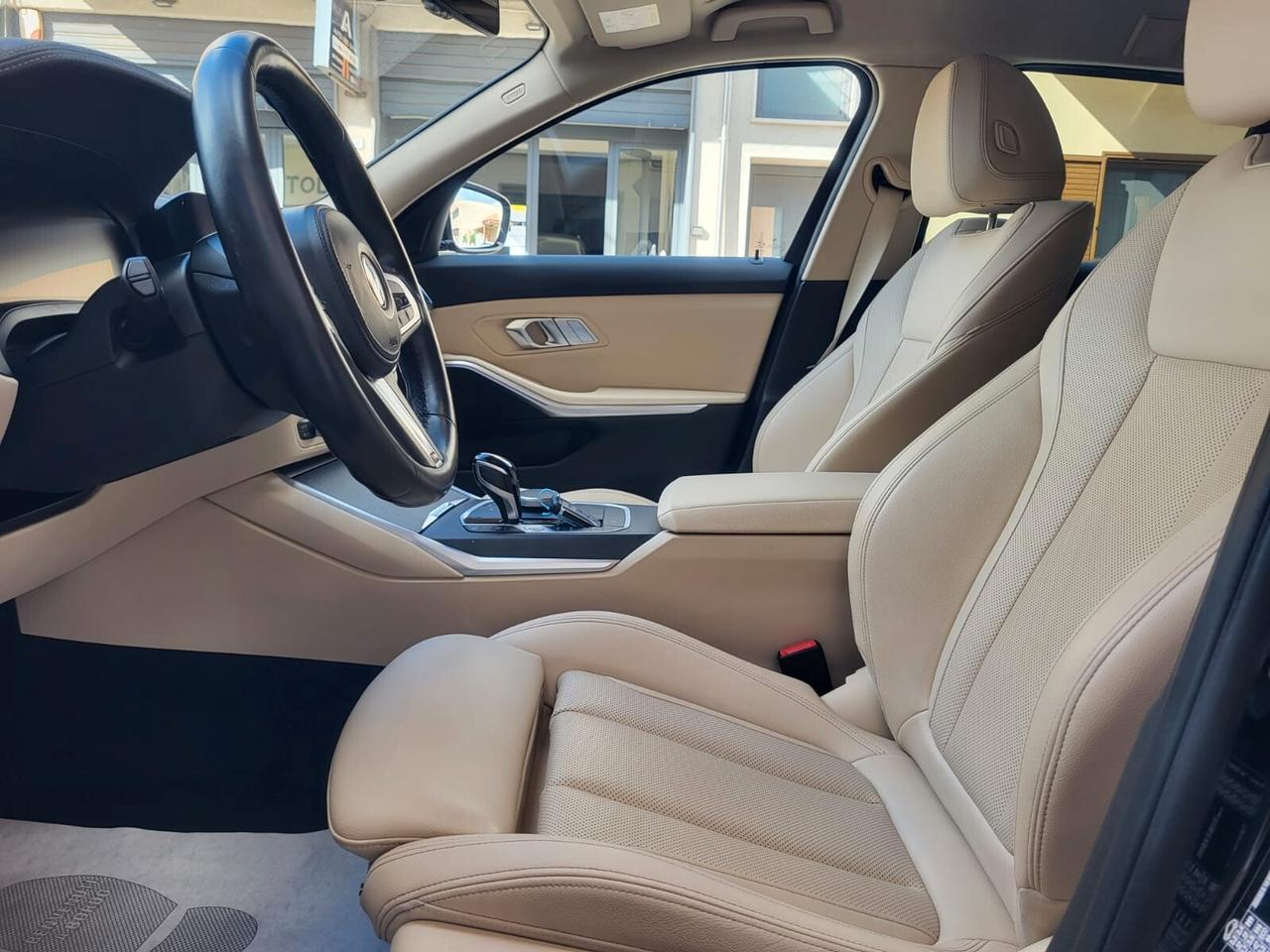 Bmw 318 D 48V Touring Luxury+Pelle+Vetri Oscurati...