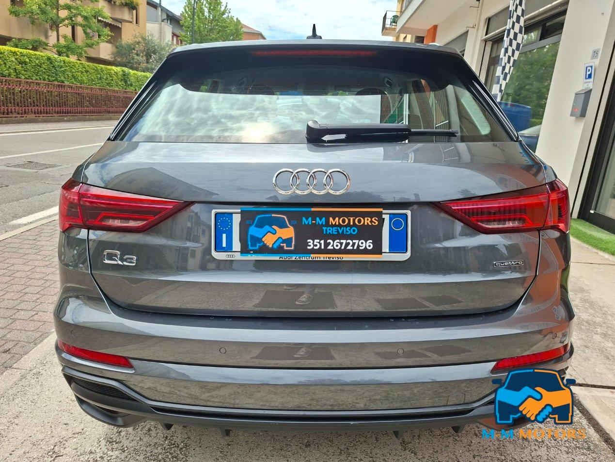 Audi Q3 40 2.0 tdi S line quattro 190cv unico proprietario