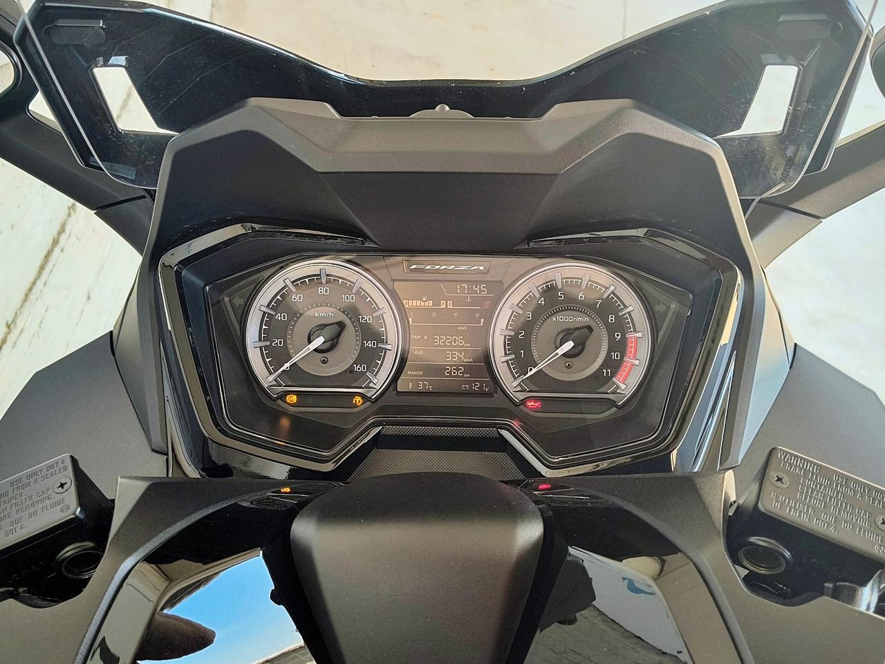Honda Forza 350 Matte Gunpowder Black Metallic
