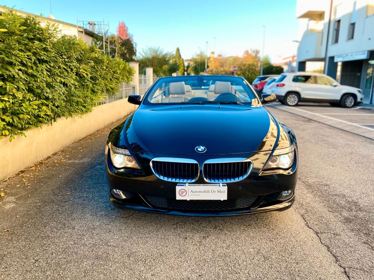 BMW Serie 635d Cabrio auto 286cv TAGLIANDI CERTIFICATI BMW