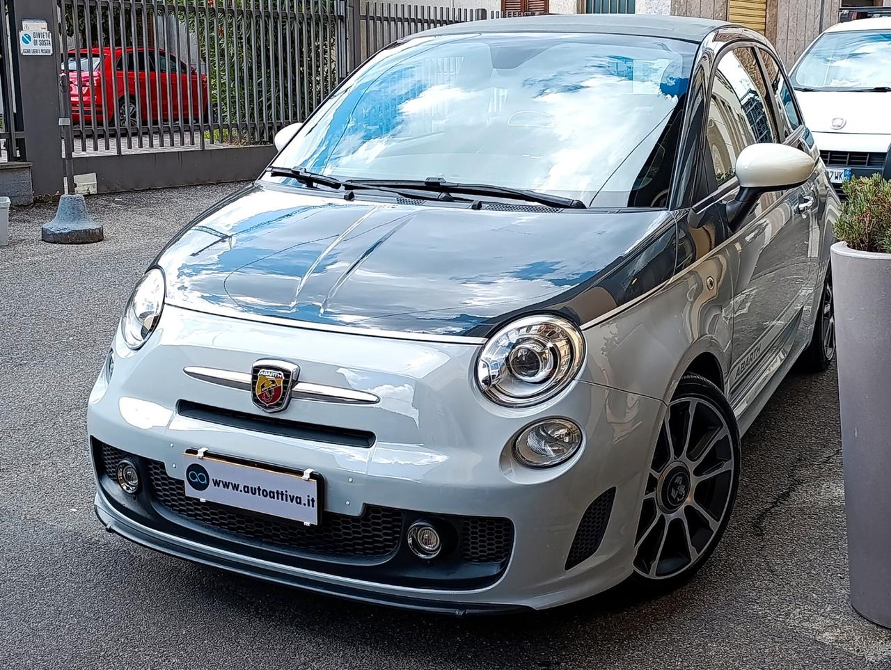Abarth 500 C 1.4 Turbo T-Jet Bicolore Campovolo / Carrara