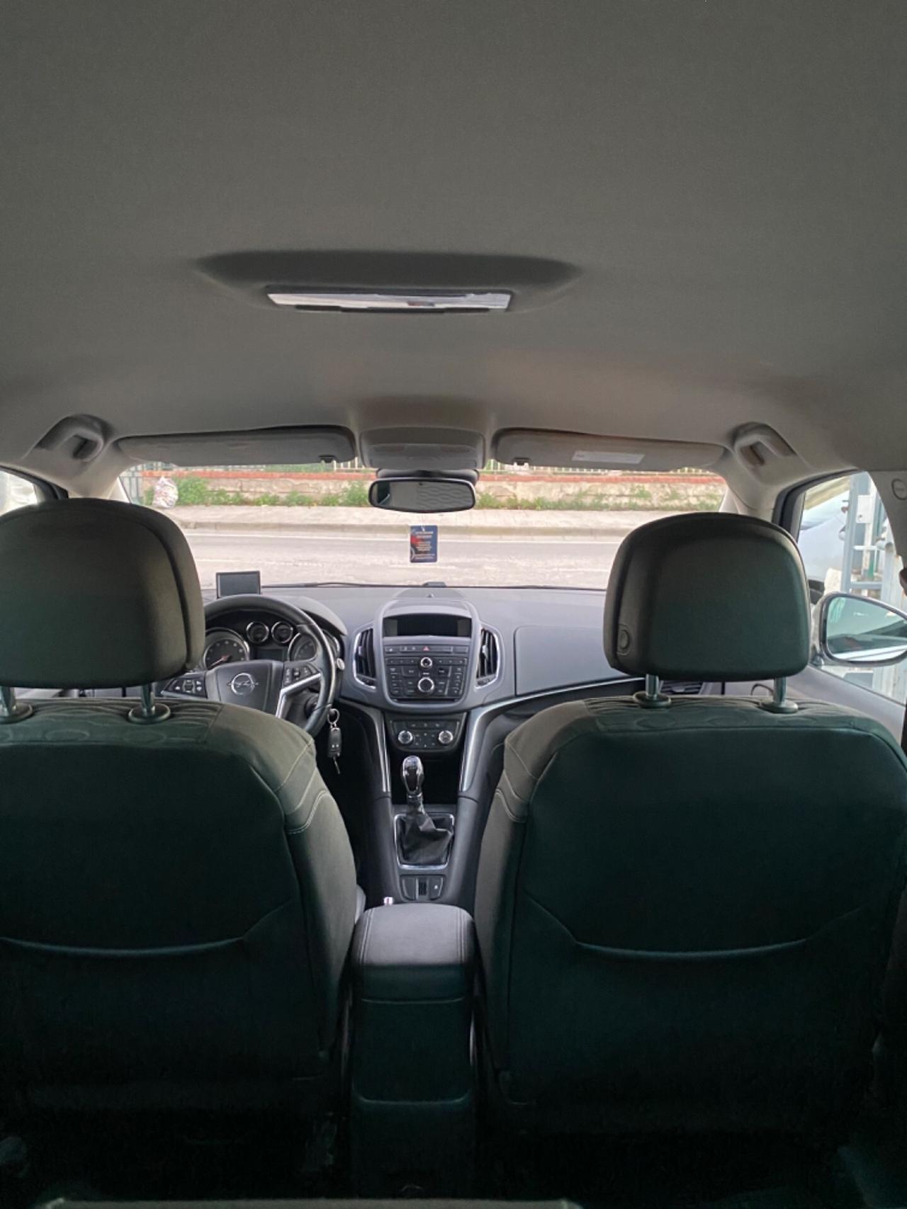 Opel Zafira 1.6 EcoMETANO Fine 2012 Full 7 Posti