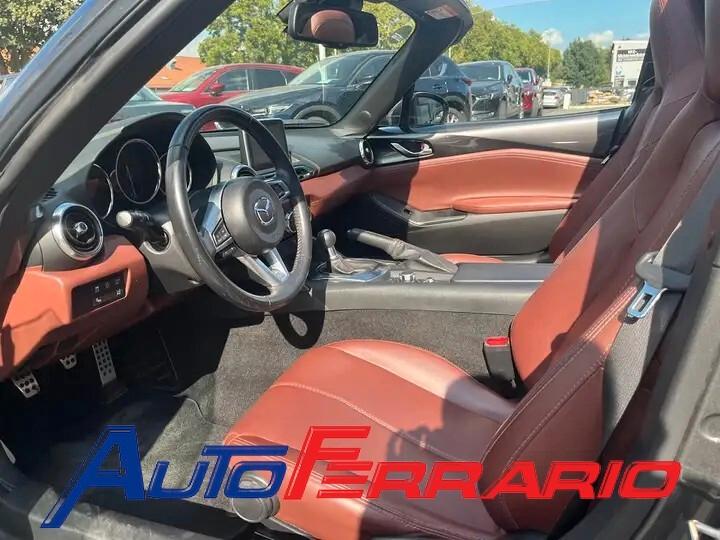 Mazda MX-5 RF LED 17" SENS PARK PELLE TOTALE CRUISE CONTROL SEDILI RISCALDATI NAVY IN ARRIVO OPZIONABILE