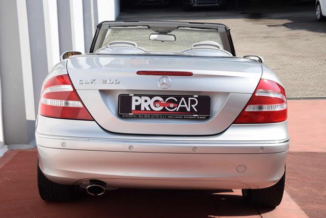 MERCEDES-BENZ CLK 200 Kompr Cabrio PERFETTA (uniproprietario, Km Cert)