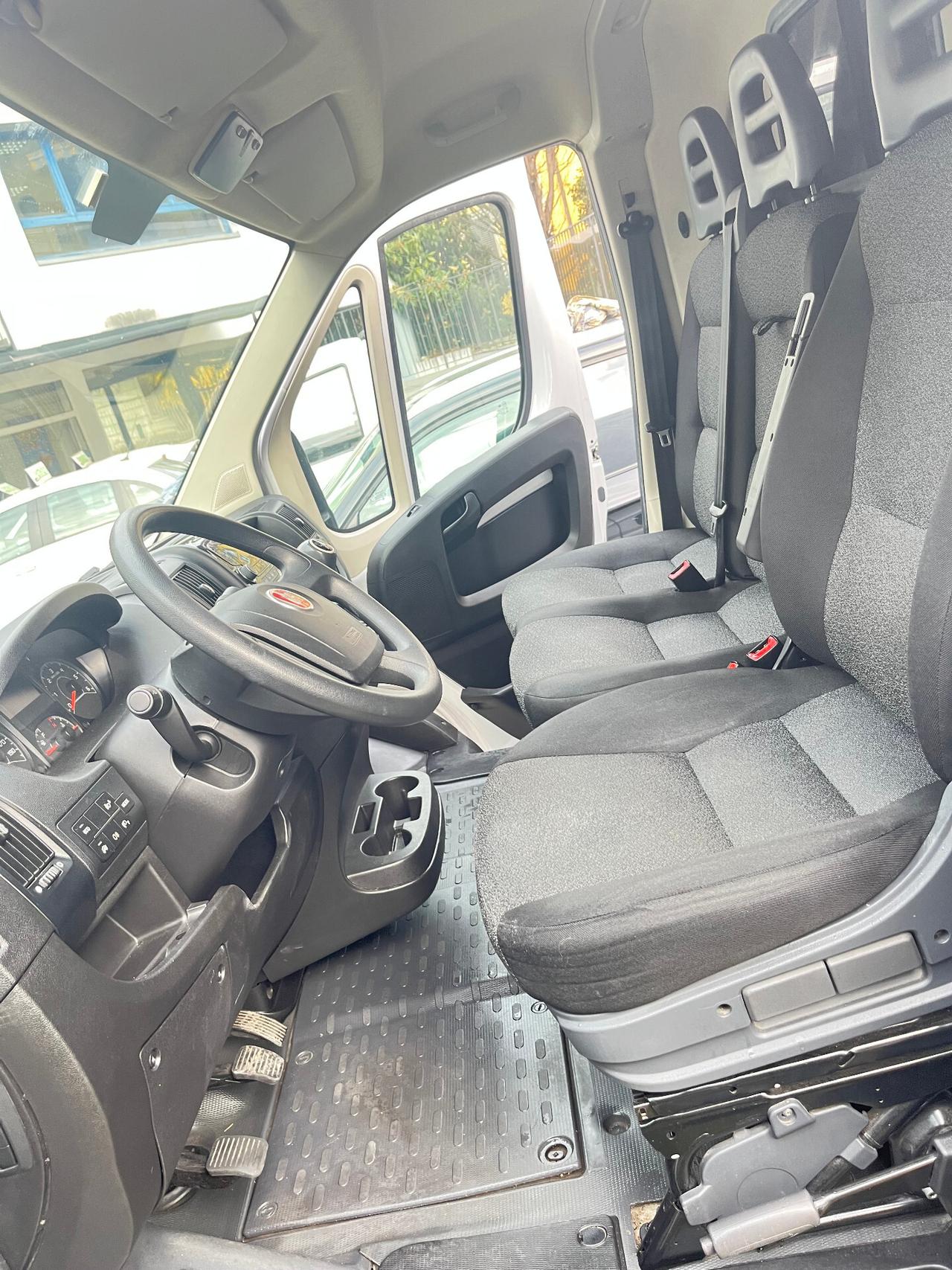 FIAT DUCATO 2.3 MJET - 120CV - AUTOCARRO 3 POSTI - PORTATA 830 KW