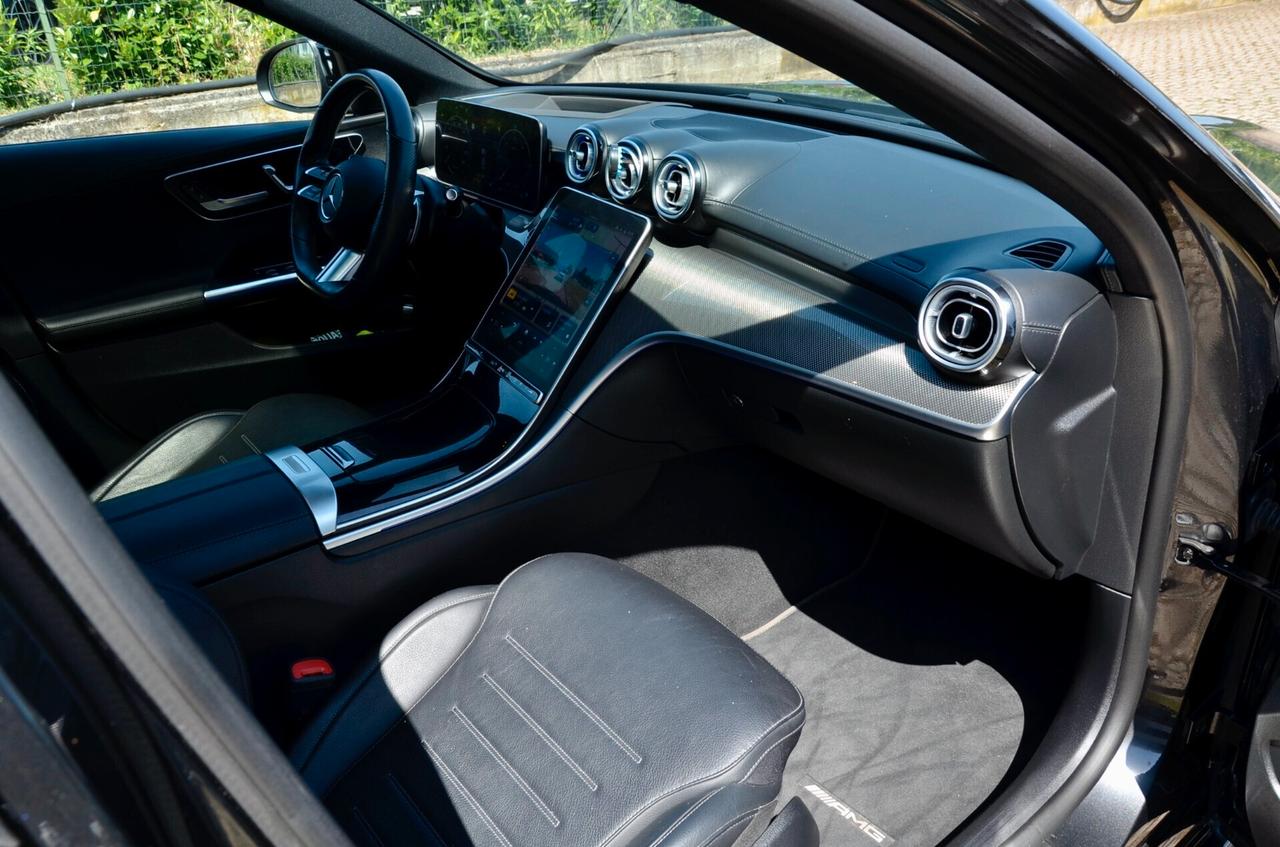MERCEDES-BENZ C 220d MHEV PREMIUM PRO AMG LINE 200cv AUTO, UNICOPROPRIETARIO, EURO 6D, UFF ITALIANA, SERVICE UFF MERCEDES, TETTO, HI-FI BURMESTER, DIGITAL LIGHT, PERMUTE
