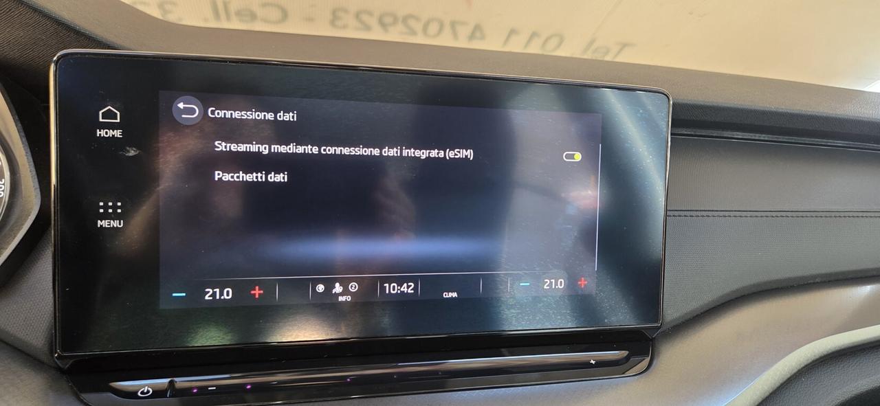 Skoda Octavia 2.0 TDI 116 cv DSG Ambition KM. 71000 - UNICO PROPRIETARIO