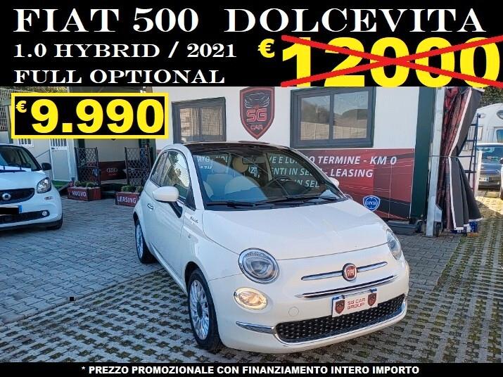 Fiat 500 1.0 Hybrid Dolcevita