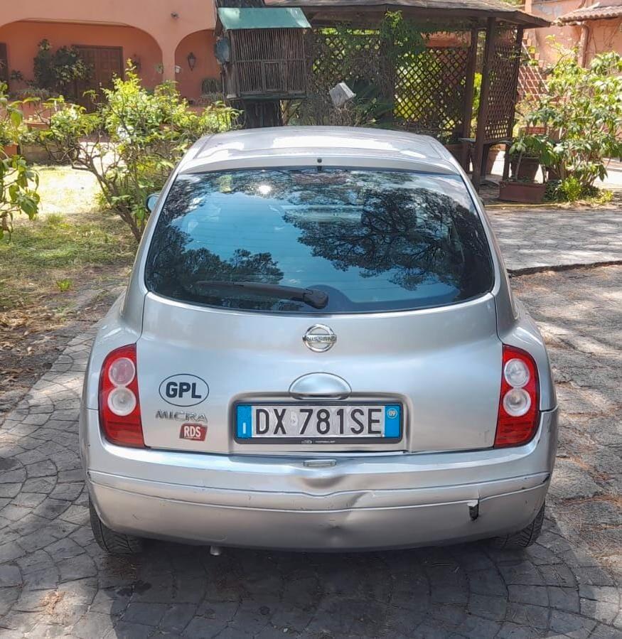 Nissan Micra 1.2 16V 3 porte GPL Eco Active NEOPATENTATI
