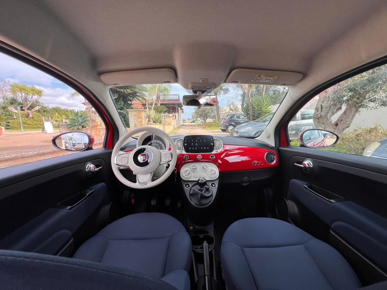 Fiat 500 1.0 Hybrid Red