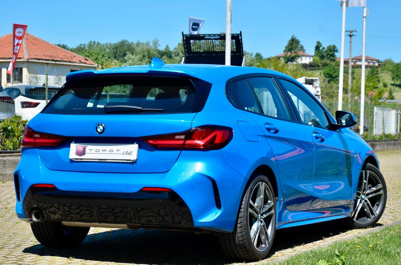 BMW 116d MSPORT 116cv AUTO, SERVICE BMW, UFF ITALIANA, EURO 6D, NAVI, APPLE ANDROID, PERMUTE