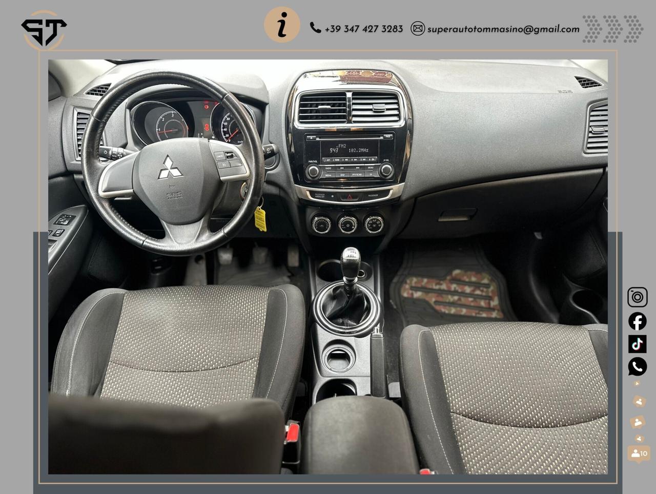 Mitsubishi ASX 1.8 DI-D 116 CV 2WD Intense Panoramic