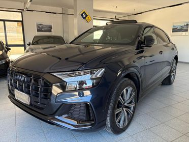 AUDI Q8 50 TDI 286CV QUATTRO S-LINE UNICO PROP/ TETTO/ MATRIX/ BANG&OLUFSEN/ TELECAMERE 360°