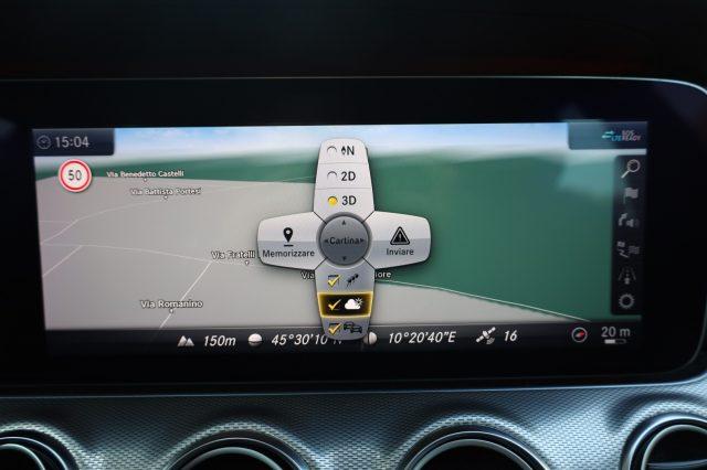 MERCEDES-BENZ E 220 d S.W. 4Matic Auto LED Luci AMBIENT Camera ACC Rad