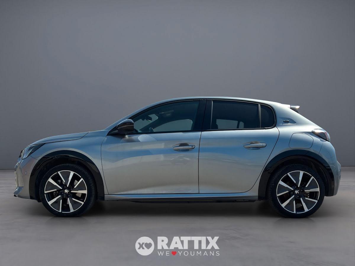 Peugeot e-208 motore elettrico 100KW GT Pack