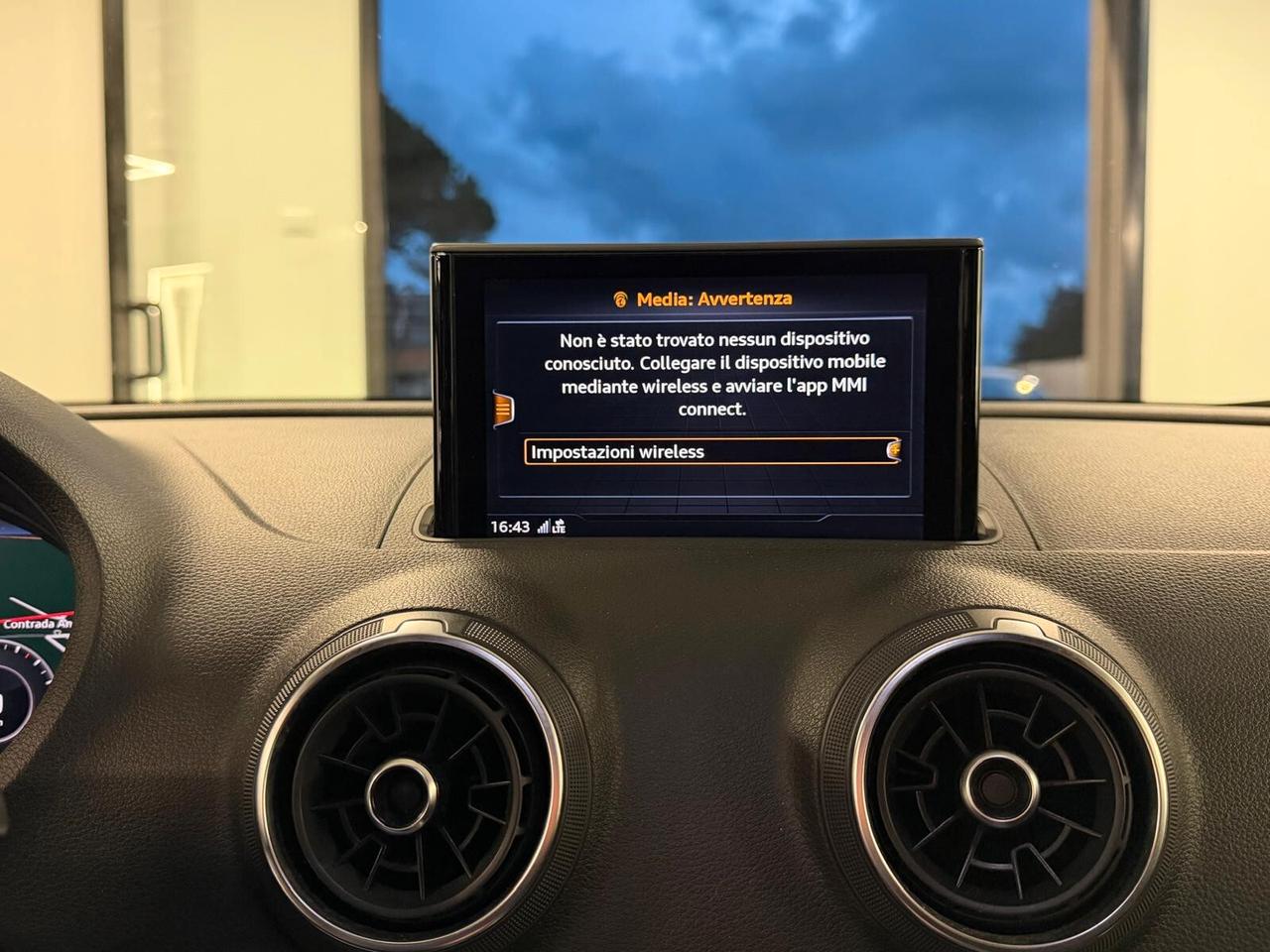 AUDI A3 SPORTBACK S-LINE 1.6 TDI 116CV NAVI CRUISE CAM ANNO 2020