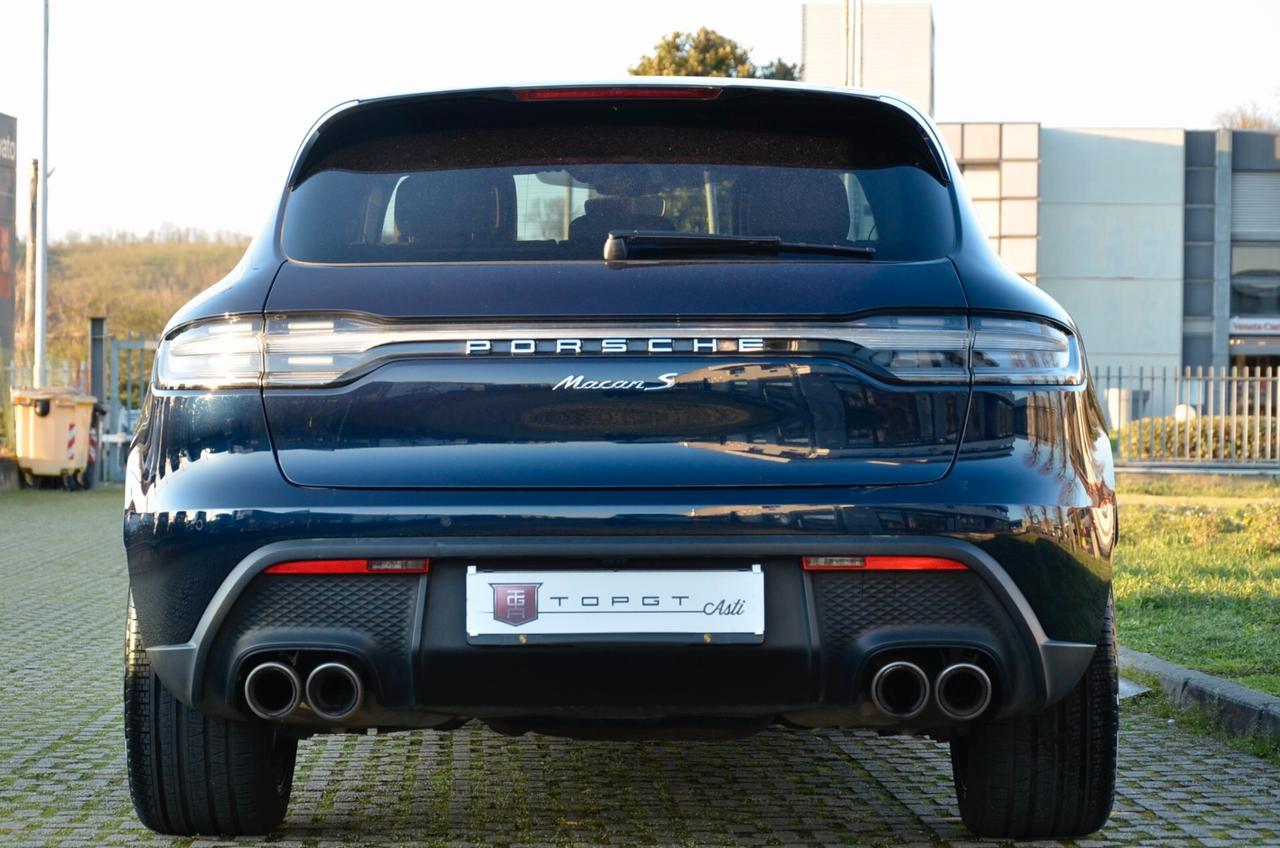PORSCHE MACAN 2.9 S 380cv PDK, SERVICE UFF PORSCHE, SOSPENSIONI, HI-FI BOSE, SPORT CHRONO, FULL LED, 21", PERMUTE