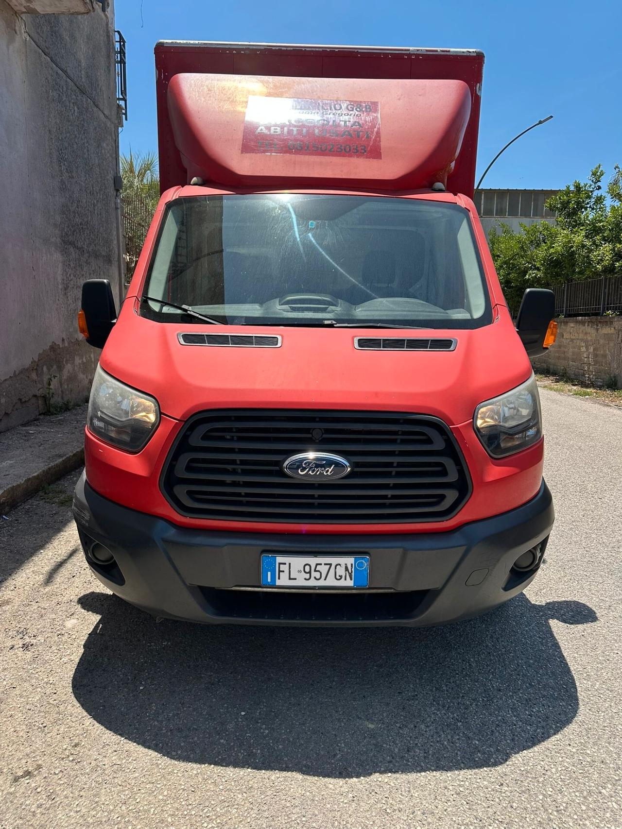 FORD TRANSIT 2.0 TDI EURO6 130 CV CASSONE IN LEGA