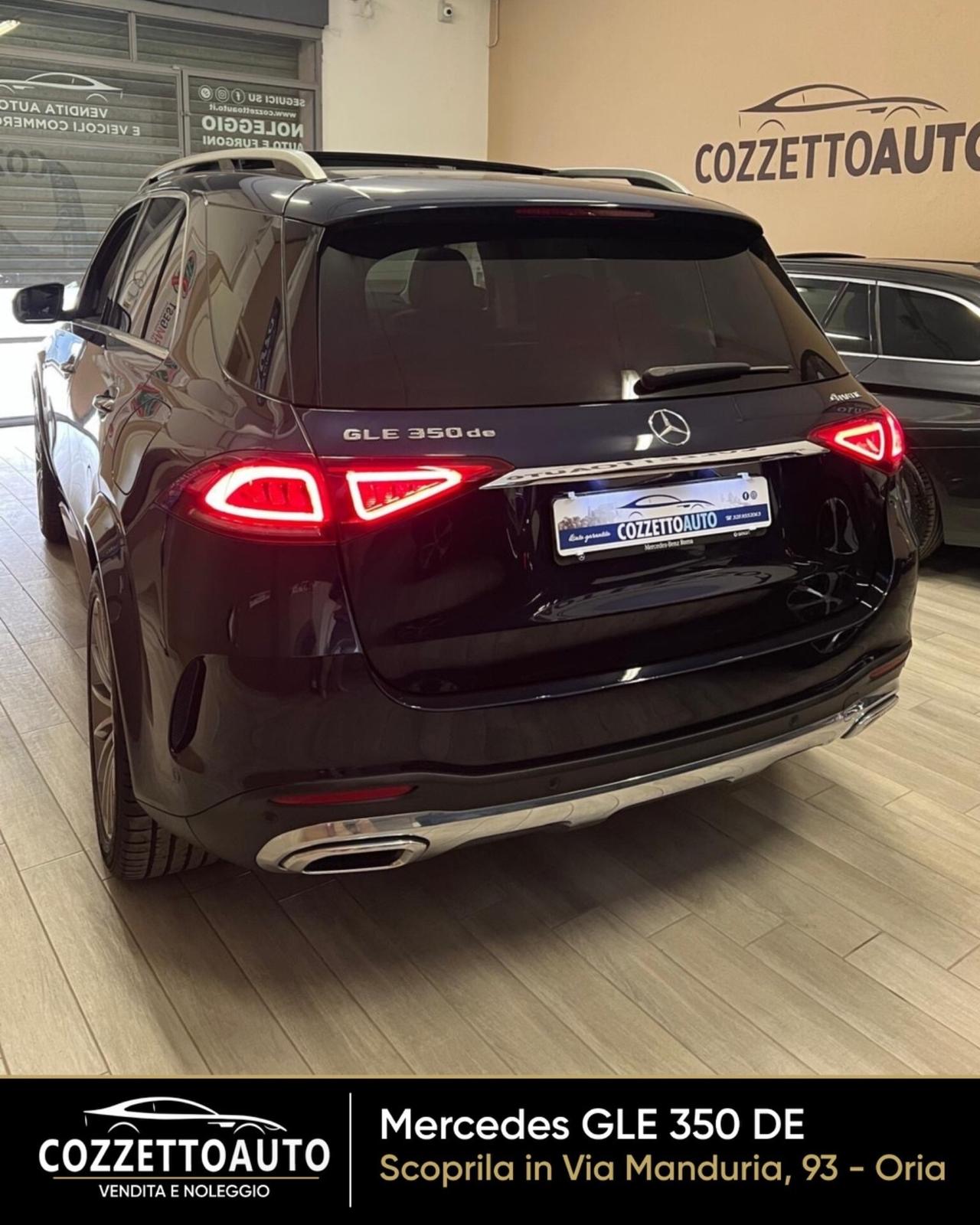 Mercedes-benz GLE 350 de EQ 4Matic Premium TETTO