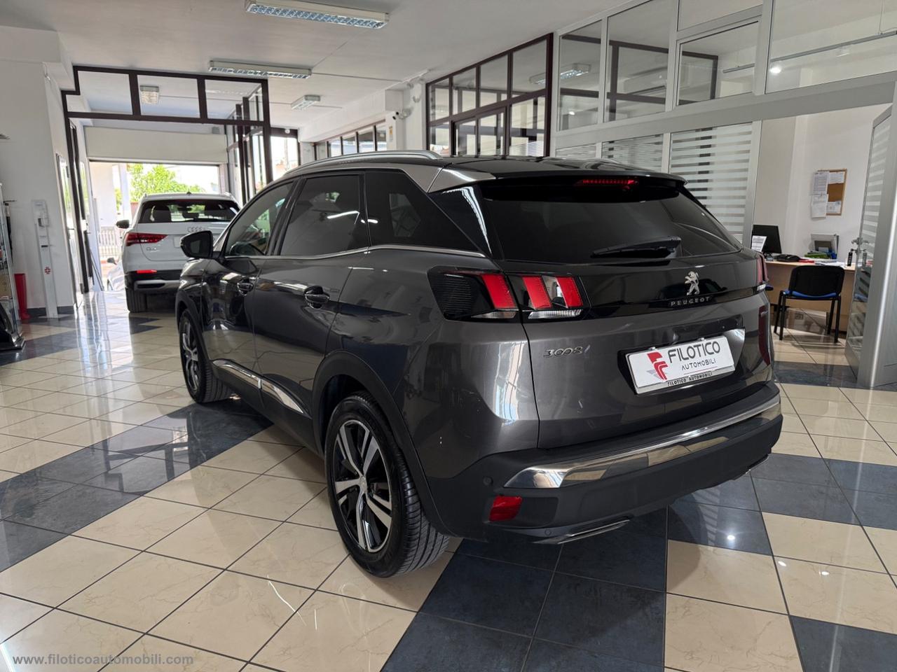 PEUGEOT 3008 BlueHDi 130 S&S EAT8 GT Line USATO CERTIFICATO CON GARANZIA PLUS