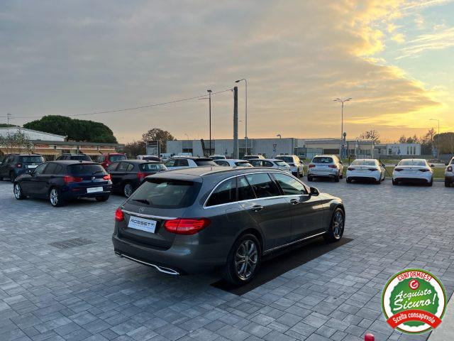 MERCEDES-BENZ C 200 d S.W. Auto Exclusive GANCIO TRAINO