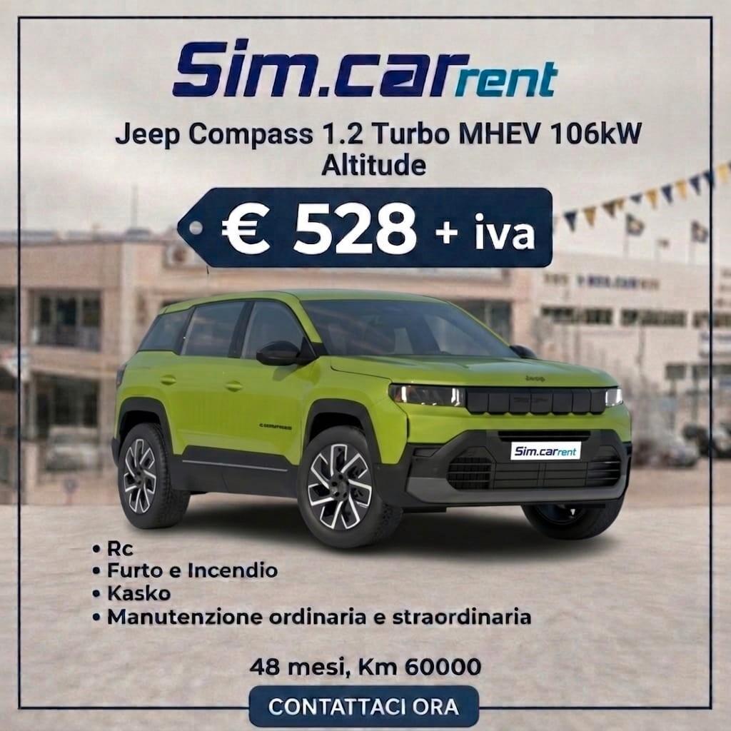Jeep Compass 1.2 Turbo 48V Hybrid Altitude